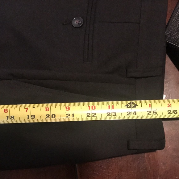 Boys Black suit *worn once* size 10 jacket, size 8 pants - Picture 2 of 5